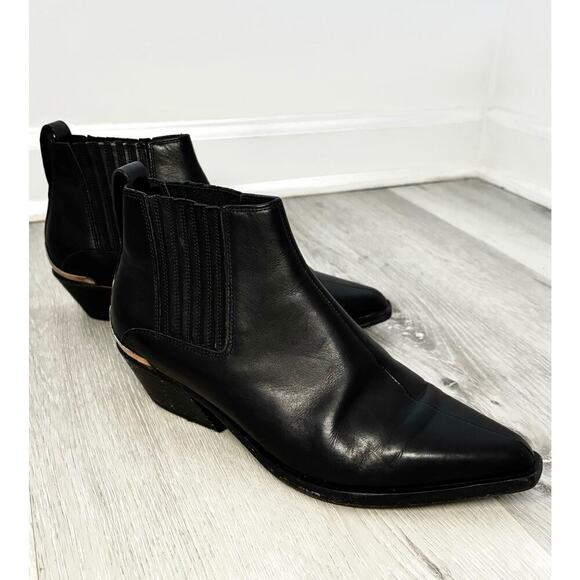 Rag & Bone Shoes - RAG & BONE Leather Ankle Bootie